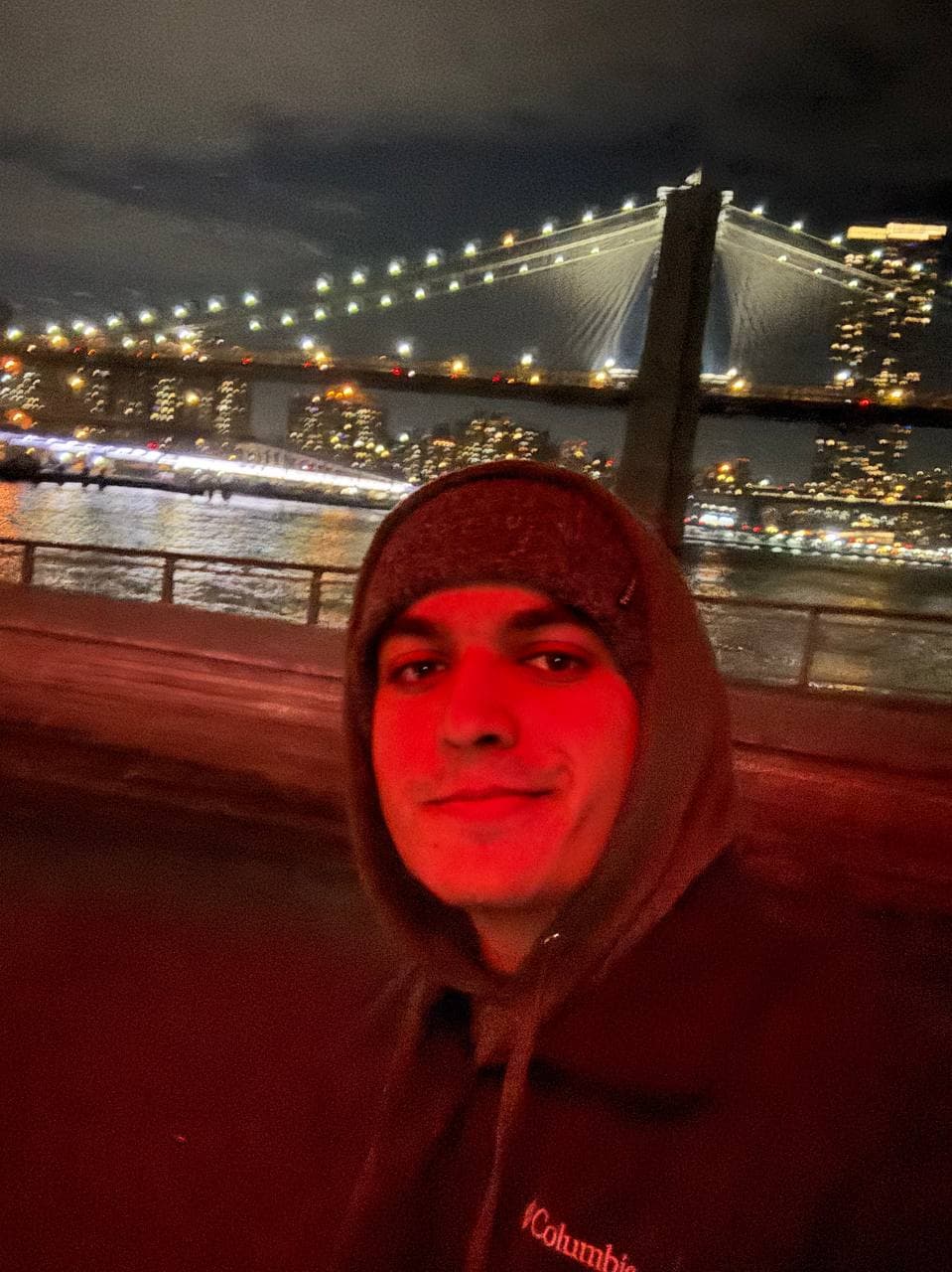 Brooklyn Bridge at night
