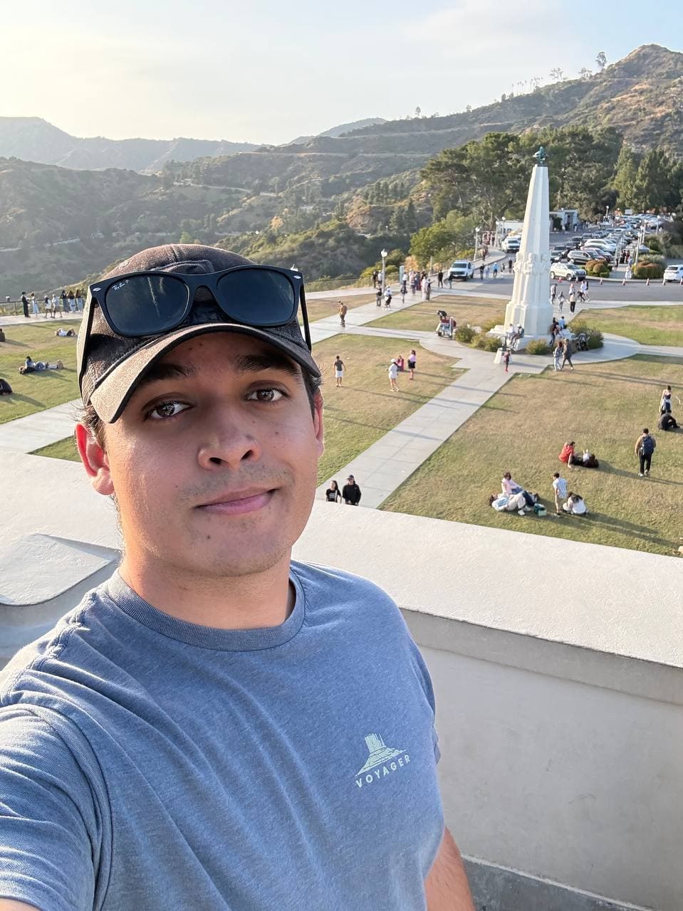 Ryan Pinto at Griffith Observatory